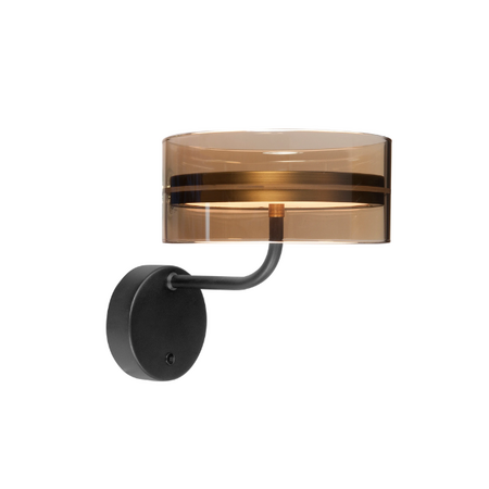 Highlight Modern hotel chique wandlamp Enzo 1-lichts brons