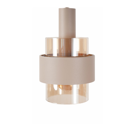 Highlight Moderne hanglamp Marrone 7-lichts zand ovaal