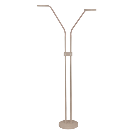 Highlight Moderne vloerlamp Málaga 2-lichts zand