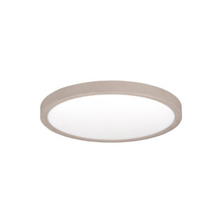 Plafondlamp Piatto 1-lichts zand Ø30 cm