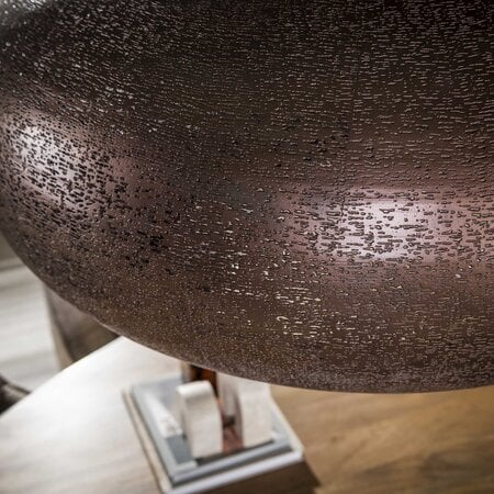 BelaLuz Modern industriële hanglamp Maze 1-lichts antiek koper Ø90 cm