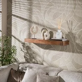Wandplank Como Massief acacia bruin 100 cm