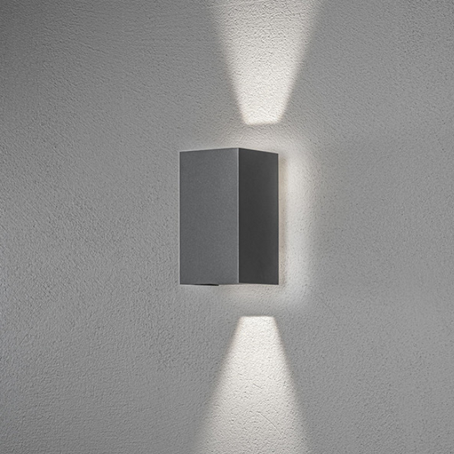 Buiten wandlamp Cremona antraciet