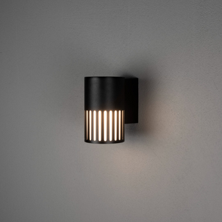 Buiten wandlamp Pistoia 1-lichts zwart