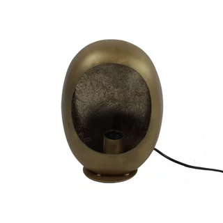 Tafellamp Eggy 1-lichts small antiek messing