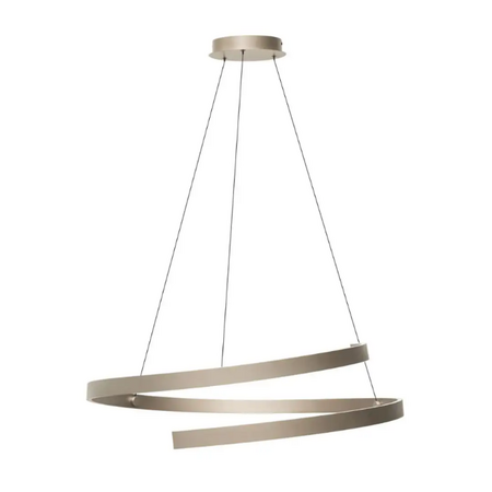 ETH Modern hotel chique hanglamp Remona 51W Champagne Ø80 cm