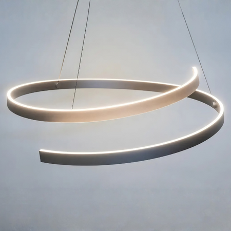 ETH Modern hotel chique hanglamp Remona 51W Champagne Ø80 cm