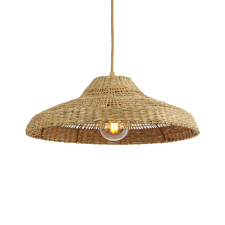 GOOD & MOJO Bohemian hanglamp Santorini Ø60 cm 1-lichts seagrass naturel