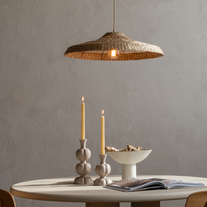 GOOD & MOJO Bohemian hanglamp Santorini Ø60 cm 1-lichts seagrass naturel