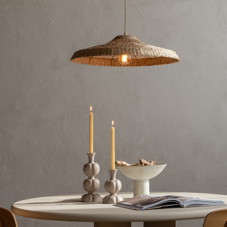 GOOD & MOJO Bohemian hanglamp Santorini Ø60 cm 1-lichts seagrass naturel