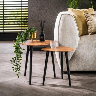 Bijzettafel Arthur 2-set driehoek