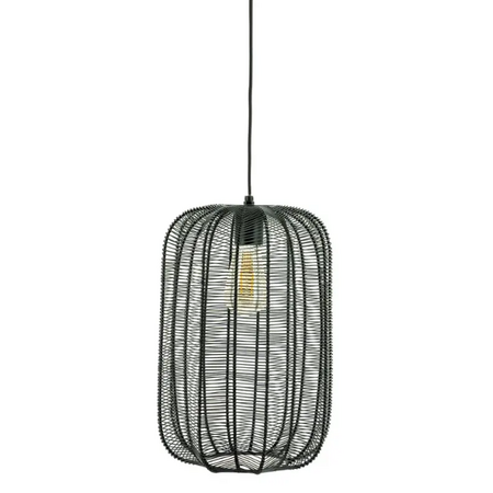 By-Boo Moderne hanglamp Carbo 1-lichts zwart