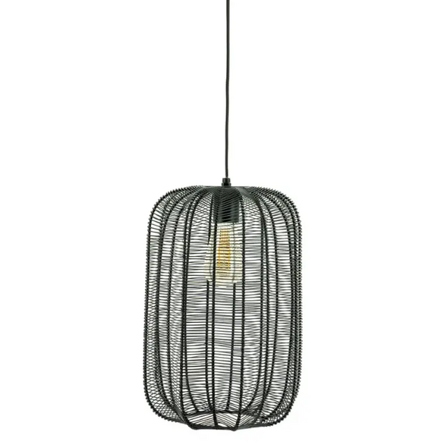 Hanglamp Carbo 1-lichts zwart