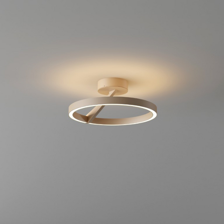 Artdelight Modern hotel chique plafondlamp Oregon champagne
