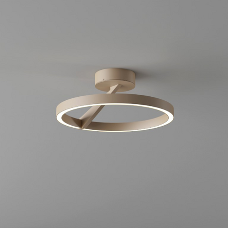 Artdelight Modern hotel chique plafondlamp Oregon champagne