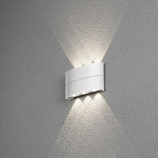 Buiten wandlamp Chieri wit