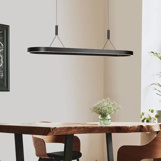 Hanglamp Mykty met kabellift ovaal 120 cm