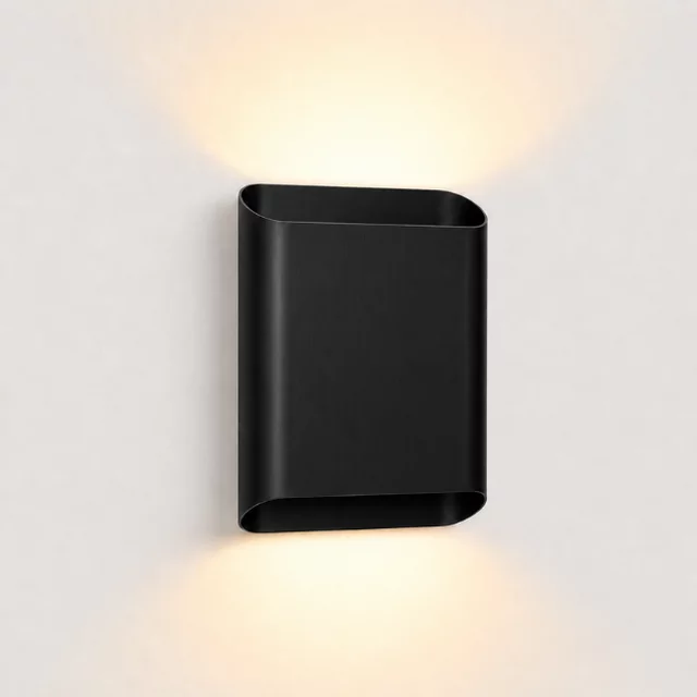 Wandlamp Carmen 2-lichts zwart