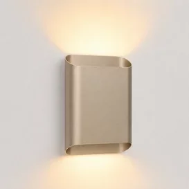 Wandlamp Carmen 2-lichts champagne