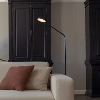 Vloerlamp Duuk LED Zwart oplaadbaar