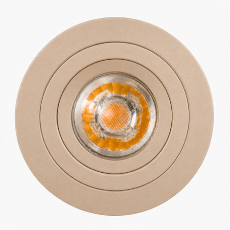 ETH Modern Scandinavische inbouwspot Urban 1-lichts zand