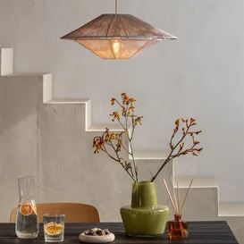 Hanglamp Lumbini grijs Ø50 cm S