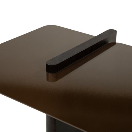 By-Boo Retro vintage bijzettafel Voro small mangohout