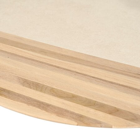 By-Boo Scandinavische salontafel set van 2 Diago van teakhout & keramiek