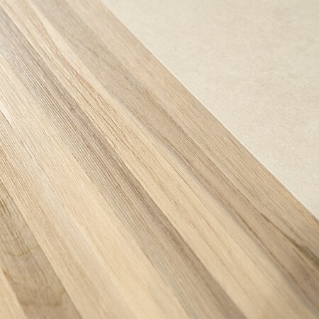 By-Boo Scandinavische salontafel set van 2 Diago van teakhout & keramiek