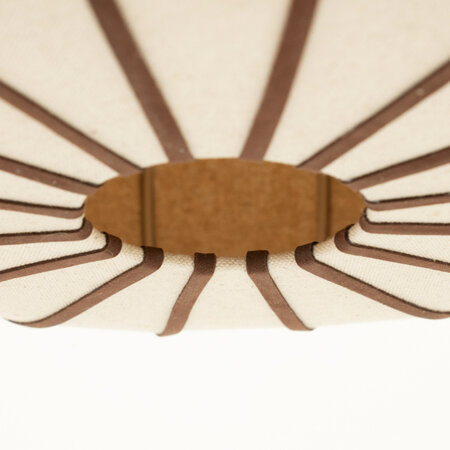 By-Boo Wabi Sabi Japandi hanglamp Cocoon 1-lichts bruin Ø50 cm