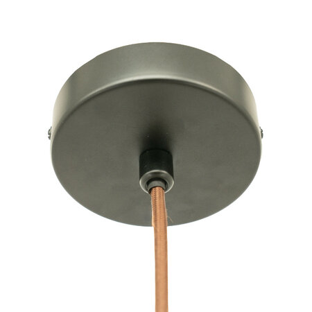 By-Boo Wabi Sabi Japandi hanglamp Cocoon 1-lichts bruin Ø28 cm