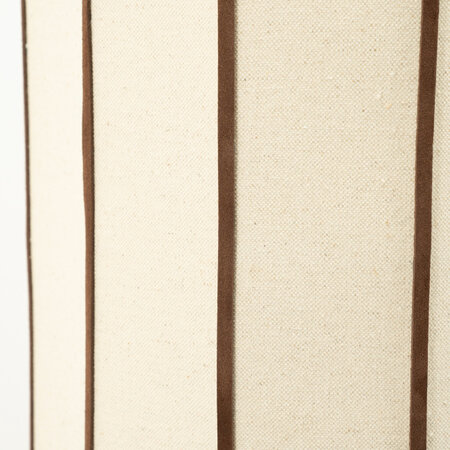 By-Boo Wabi Sabi Japandi vloerlamp Cocoon 1-lichts bruin