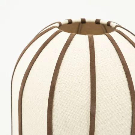 By-Boo Wabi Sabi Japandi tafellamp Cocoon 1-lichts bruin