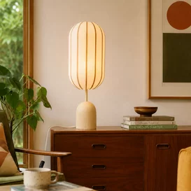 tafellamp Cocoon 1-lichts naturel