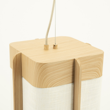 By-Boo Scandinavische hanglamp Aterlier large 1-lichts naturel
