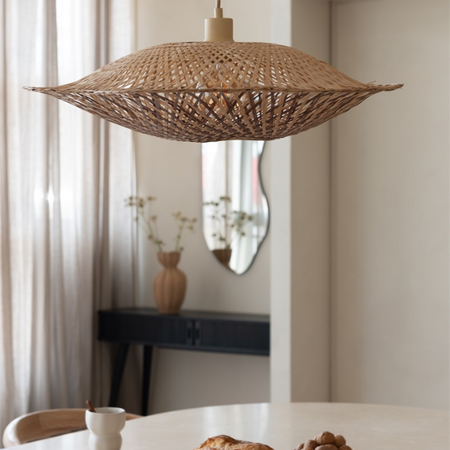 GOOD & MOJO Ibiza hanglamp Madura bamboe Ø87 cm L
