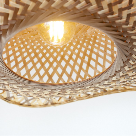 GOOD & MOJO Ibiza hanglamp Madura bamboe Ø87 cm L