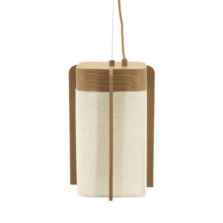By-Boo Scandinavische Japandi hanglamp Aterlier small 1-lichts bruin