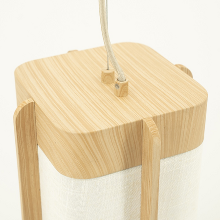 By-Boo Scandinavische hanglamp Aterlier small 1-lichts naturel