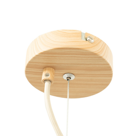 By-Boo Scandinavische hanglamp Aterlier small 1-lichts naturel