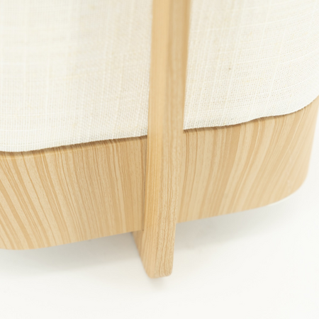By-Boo Scandinavische tafellamp Aterlier small 1-lichts naturel