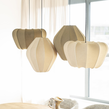 By-Boo Retro vintage hanglamp Sora 2 groen