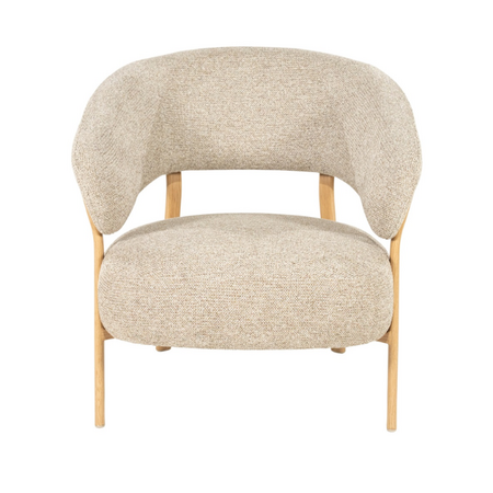 By-Boo Scandinavische fauteuil Sedia natural