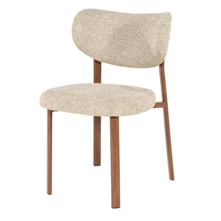 By-Boo Japandi eetkamerstoel Sedia brown