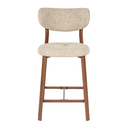 By-Boo Japandi barstoel Sedia brown