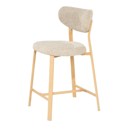 By-Boo Scandinavische barstoel Sedia natural