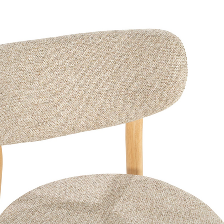 By-Boo Scandinavische barstoel Sedia natural