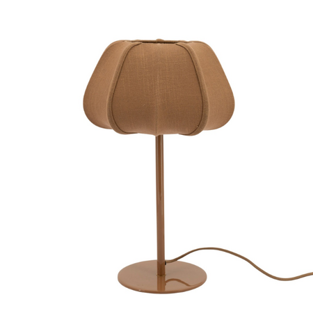 By-Boo By-Boo Tafellamp Sora brown bruine tafellamp met kap