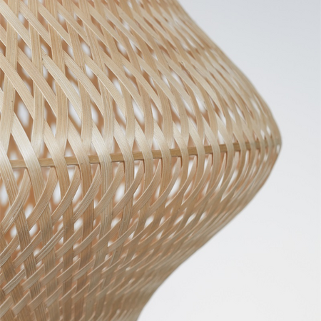 GOOD & MOJO Ibiza stijl hanglamp Barbados 1-lichts naturel