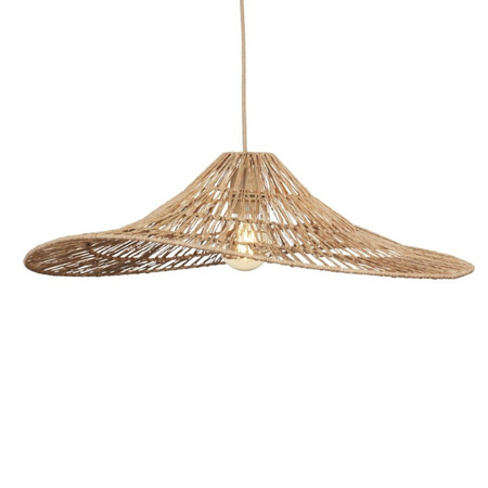 GOOD & MOJO Ibiza stijl hanglamp Cuzco Ø65 cm 1-lichts naturel